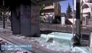 Nombreux dégâts après des émeutes à Jerusalem-Est