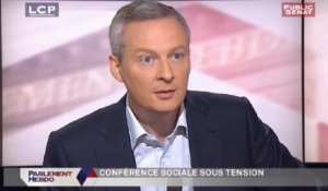 Parlement Hebdo : Bruno Le Maire, député UMP de l’Eure, ancien ministre