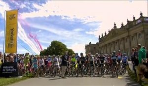 Kate Middleton donne le départ du 101e Tour de France