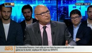 BFM Politique: L'interview de Michel Sapin, ministre des Finances et des Comptes publics, par Apolline de Malherbe - 06/07