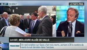 Le parti pris d'Hervé Gattegno : La CGT est la meilleure alliée de Manuel Valls – 10/07