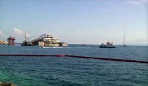 Costa Concordia : le renflouement a démarré