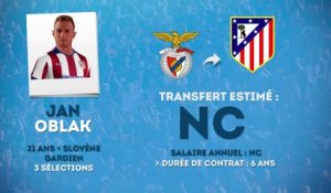 Officiel : Oblak signe à l'Atlético Madrid