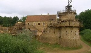 Guédelon, un château fort du moyen âge en construction