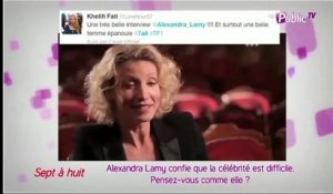 Public Zap : Alexandra Lamy confie que la célébrité est difficile. Pensez-vous comme elle ?