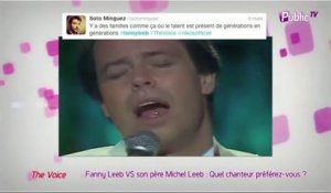 Public Zap : Fanny Leeb VS son père Michel Leeb : quel chanteur préférez-vous?