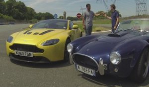 Essai AC MK VI GT vs Aston Martin V12 Vantage S