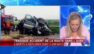 Tragique accident de la route dans l'Aube