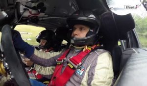 A bord de la Citroën DS3 WRC de Jean-Michel Da Cunha