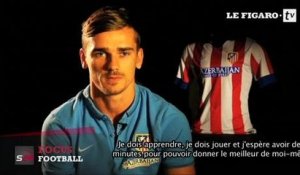 L'international français Antoine Griezmann s'exprime après son transfert à l'Atlético Madrid