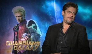Les Gardiens de la Galaxie - Interview Benicio Del Toro VO