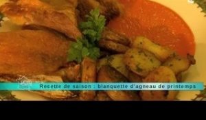 Recette de saison : blanquette d'agneau de printemps