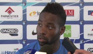 Avant Auxerre - HAC, interview de Geoffrey Malfeury