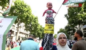 Paris : des milliers de manifestants en colère contre Israël