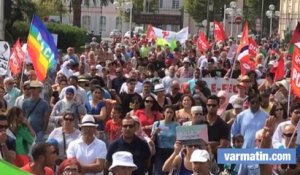 Manifestation à Toulon en faveur de la paix au Proche Orient