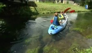 Initiation au kayak à Caudebec-en-Caux