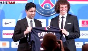 David Luiz partage sa joie d'être au PSG !