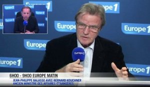 Kouchner : "Où est l'Europe encore une fois ?"