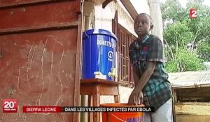 Ebola : l'angoisse dans la zone de quarantaine en Sierra Leone