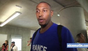 L'équipe de France de Basket débarque à Antibes