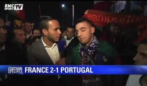 Football / La France domine le Portugal : réactions des supporters - 11/10