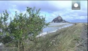 Le Mont Saint-Michel est presque redevenu une île