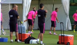 Barça - Suarez : "C'est agréable de s'entraîner"