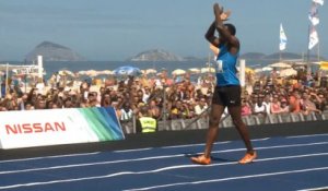 Exhibition - Bolt s'impose à Rio