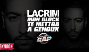 Lacrim - Mon Glock Te Mettra A Genoux en live dans Planete Rap