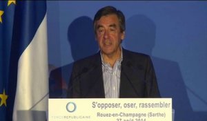 "S'opposer, Oser, Rassembler" discours de François Fillon à Rouez-en-Champagne le 27 août 2014