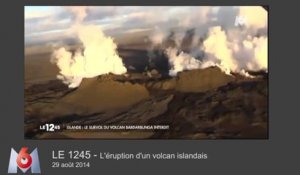 Le volcan islandais Bardarbunga est rentré en éruption