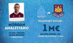 Officiel : Morgan Amalfitano quitte l'OM pour West Ham !