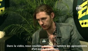Rock En Seine 2014 - Hozier parle de sa lutte contre l'homophobie (vidéo MCE)