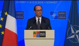 Hollande: "Je vous l'affirme ici, j'agis et j'agirai jusqu'au bout"