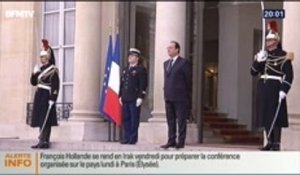 20H Politique: François Hollande sera en Irak vendredi - 09/09