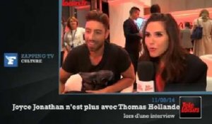 Zapping TV - Joyce Jonathan : "Je ne suis plus avec Thomas Hollande"