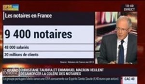 Jean Tarrade, président du Conseil supérieur du notariat, dans Le Grand Journal - 11/09 2/3