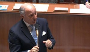 Fabius parle des "égorgeurs de Daech" et pas de l'Etat islamique