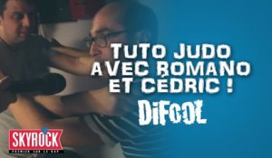 Tuto judo avec Romano et Cédric dans la Radio Libre de Difool