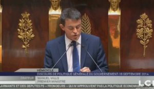 Manuel Valls : "Gouverner, c'est aller chercher la confiance"