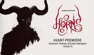 Horns - Avant-première française