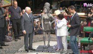 Exclu Vidéo : Découvrez en image l'émouvante inauguration de la statue d' Amy Winehouse à Londres !