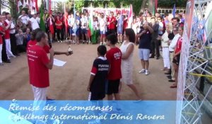 Remise des récompenses, Challenge International Denis Ravera, Sport Boules, Monaco 2014