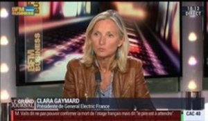 Clara Gaymard, présidente de General Electric France, dans Le Grand Journal - 24/09 1/2