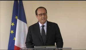 Hollande: "Hervé Gourdel est mort parce qu'il était français"
