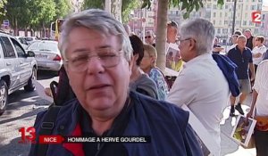 A Nice, des milliers d'anonymes rendent hommage à Hervé Gourdel