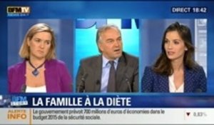 BFM Story: Déficit de la Sécurité sociale: "les mesures du gouvernement compliquent la vie des parents", Marie Laure des Brosses - 29/09