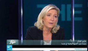 Marine Le Pen (en Arabe) : "La France doit rompre ses relations avec le Qatar"