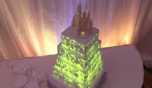 Disney Wedding Cake Projection Mapping