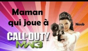 Maman qui joue à Call Of Duty : Modern Warfare 3